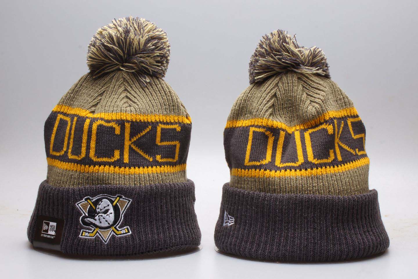 2020 NHL Anaheim Ducks Beanies 17